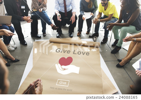 Give Love Charity Care Help Concept Give Love Charity Care Help Concept 24088165