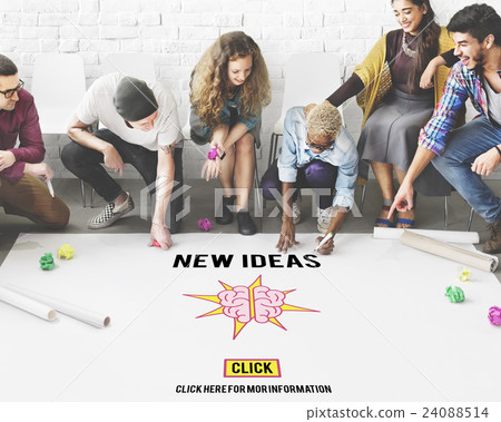 New Ideas Design Innovation Plan Action Vision Concept 24088514