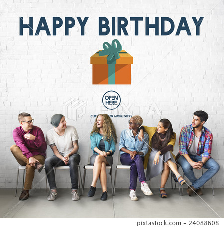 Happy Birthday Event Occasion Anniversary Concept 24088608