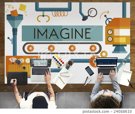 Innovation Ideas Imagine Processing System Concept 24088610