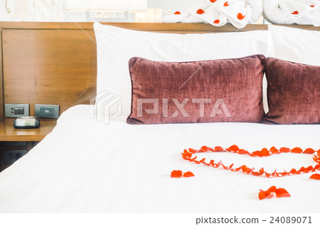 Pillow on bed 24089071