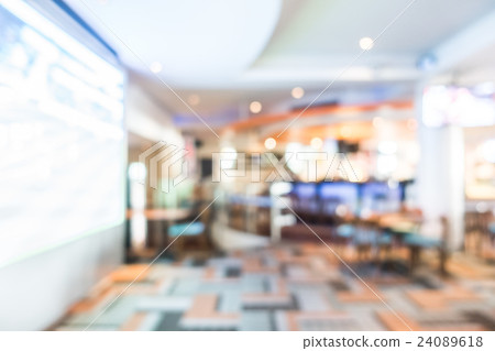 Abstract blur restaurant 24089618