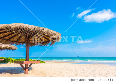 Umbrella on the beach Umbrella on the beach 24090314
