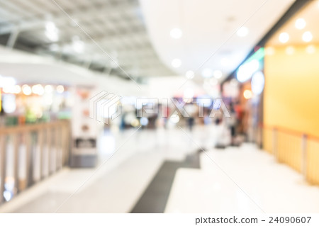 Abstract blur shopping mall 24090607