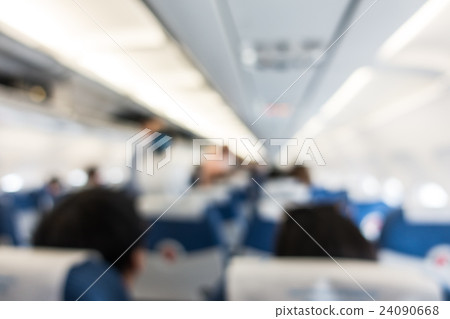 Abstract blur airport interior 24090668