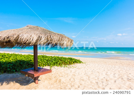 Umbrella on the beach Umbrella on the beach 24090791