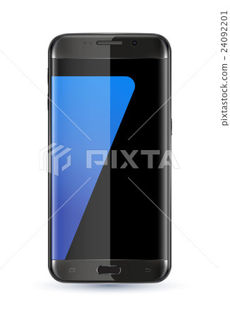 Perfectly detailed new smartphones isolation Perfectly detailed new smartphones isolation 24092201