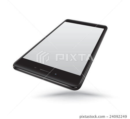New realistic black smartphone mockups - Stock Illustration [24092249 ...