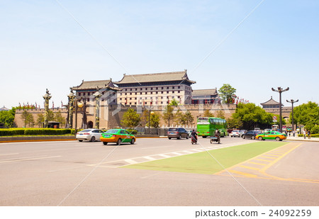 City Wall in Xian   24092259