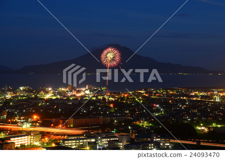 鹿兒島的夜景 24093470