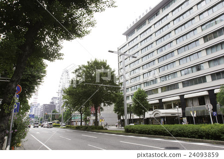 名古屋，榮和摩天輪的城市景觀 24093859