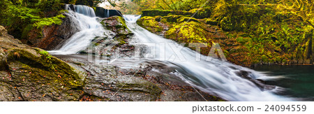 40 thousand waterfalls - Kikuchi valley in Kumamoto Prefecture 40 thousand waterfalls - Kikuchi valley in Kumamoto Prefecture 24094559