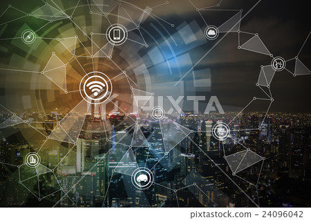 互聯網(物聯網,物聯網)抽像圖像 互聯網(物聯網,物聯網)抽像圖像 24096042