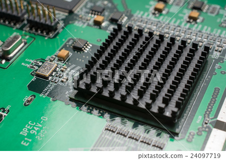 Printed Circuit board from a computer Printed Circuit board from a computer 24097719