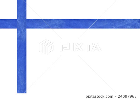Blue satin ribbon isolated on white Blue satin ribbon isolated on white 24097965