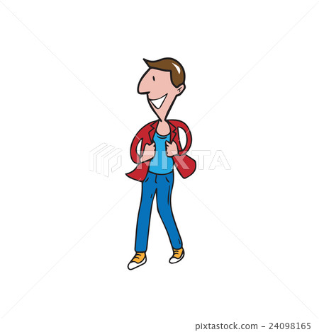 People man colorful dress People man colorful dress 24098165