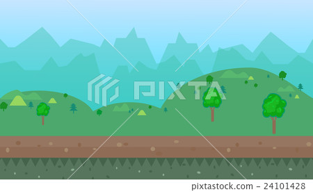 cartoon natural landscape background cartoon natural landscape background 24101428