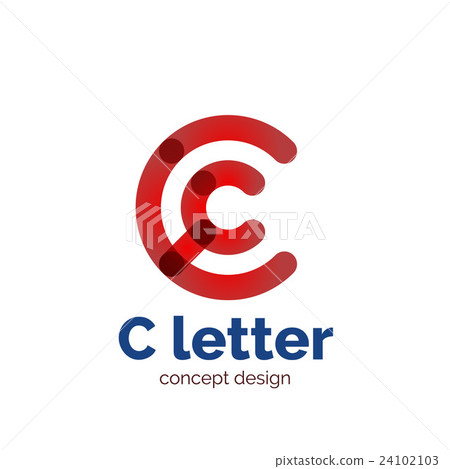 Vector modern minimalistic letter concept logo Vector modern minimalistic letter concept logo 24102103