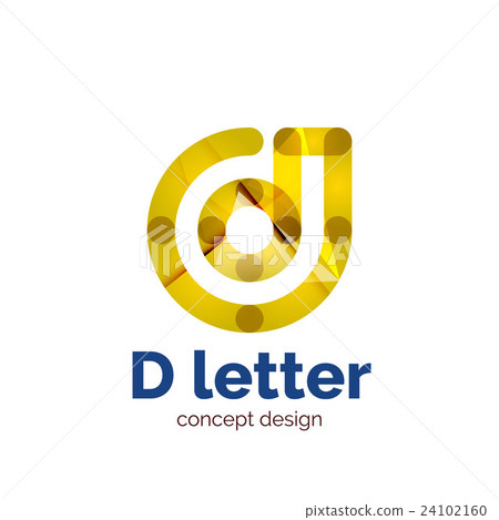 Vector modern minimalistic letter concept logo 24102160
