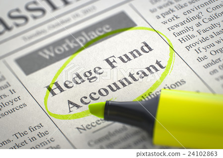 Hedge Fund Accountant Wanted. 24102863