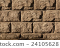 Stone and brick stylized wall texture. 24105628