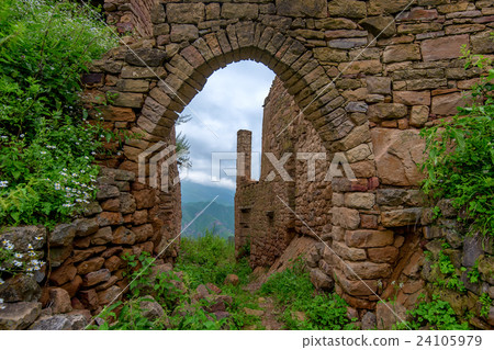 Abandoned village Gamsutl in Dagestan Abandoned village Gamsutl in Dagestan 24105979