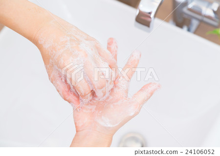 洗手婦女泡沫水防止冷洗徹底洗手婦女清潔洗手水槽 24106052