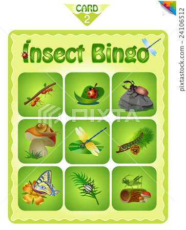 Bingo  with different insects 2 24106512