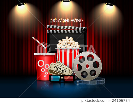 cinema movie theater object cinema movie theater object 24106784