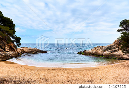 Platja D'Aro beach. Costa Brava. 24107225