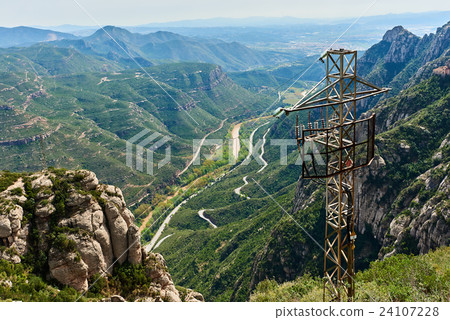 Spectacular Montserrat mountains. 24107228