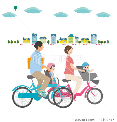 自行車鎮例證 24109247