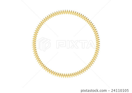 Spring ring CG - Stock Illustration [24110105] - PIXTA