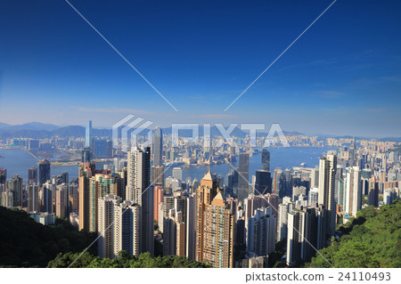 the Scene of the Victoria Harbour the Scene of the Victoria Harbour 24110493