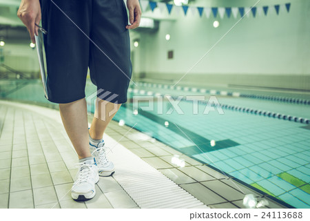 Sports gym. Swimming pool Sports gym. Swimming pool 24113688