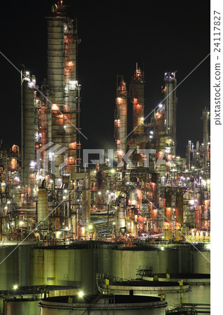 和歌山縣有田市初島工廠夜景 24117827