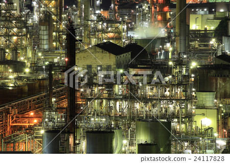和歌山縣有田市初島工廠夜景 24117828
