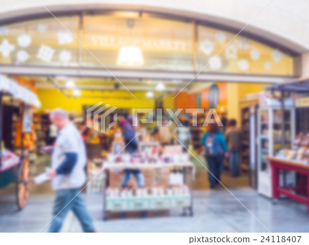 Abstract blur of San Francisco street . 24118407