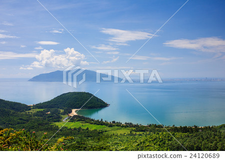 Nam Chon Bay - Hai Van pass, Da Nang, Vietnam Nam Chon Bay - Hai Van pass, Da Nang, Vietnam 24120689