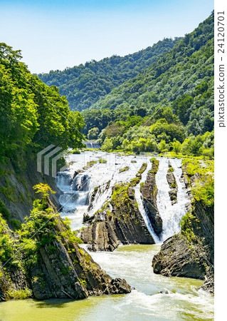 Chidoriga Falls, Takinogami Park (Yubari city) Chidoriga Falls, Takinogami Park (Yubari city) 24120701