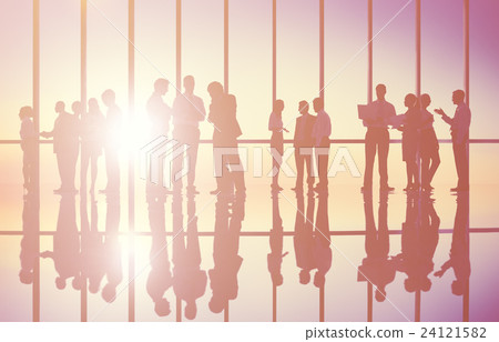 Corporate Business Communication Strategy Concept Corporate Business Communication Strategy Concept 24121582