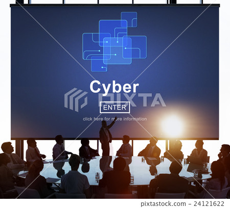 Cyber Cyberspace Connection Globalization Technology Concept Cyber Cyberspace Connection Globalization Technology Concept 24121622