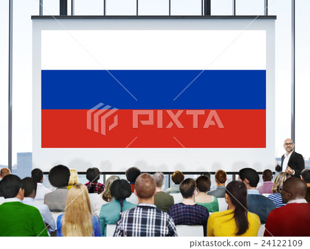 Russia Flag Patriotism Russian Pride Unity Concept 24122109