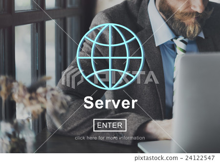 Server Network Computer Database Technology Concept 24122547