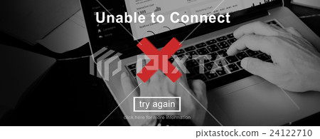 Unable To Connect Networking Browsing Concept Unable To Connect Networking Browsing Concept 24122710