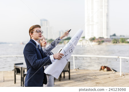 Developer Servey Planning Structure Construction Concept Developer Servey Planning Structure Construction Concept 24123098