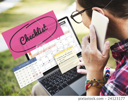 Checklist Appointment Schedule Event Concept 24123177