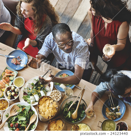 Buffet Dinner Restaurant Catering Food Concept 24123440