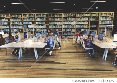 Academic School Childern E-learning Concept Academic School Childern E-learning Concept 24123529