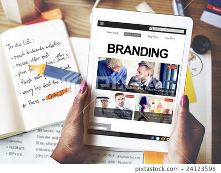 Brand Branding Marketing Advertising Trademark Concept Brand Branding Marketing Advertising Trademark Concept 24123598